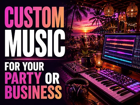 Customised Music — 20 new business or customer-request songs each month, 1,990 baht per month