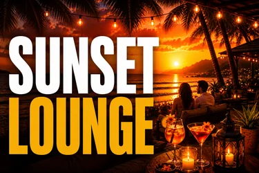 Sunset Lounge DJ Cat mood channel artwork